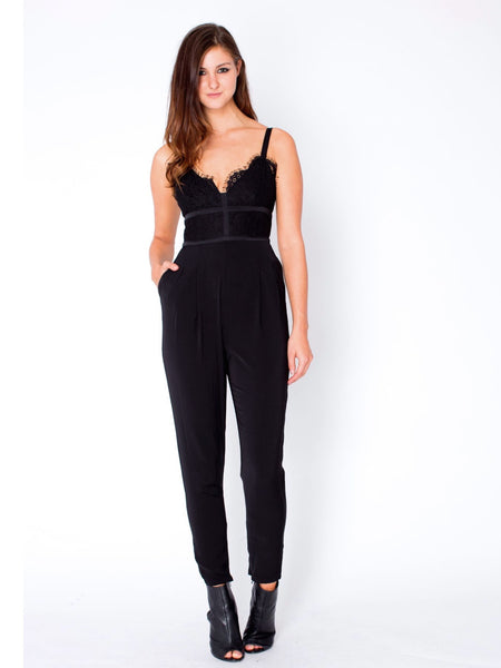 Interlude Lace Jumpsuit