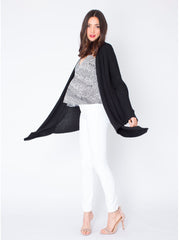 Perilous Cardigan – Black Marl