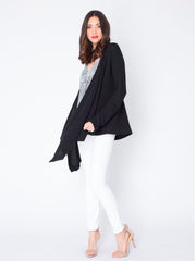 Perilous Cardigan – Black Marl