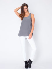 Silk Tank – Graphite