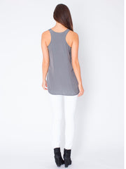 Silk Tank – Graphite