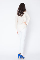 Ivory Blouse Cupro