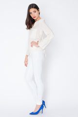 Ivory Blouse Cupro