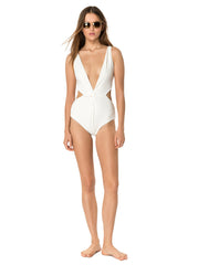 Front Twist One Piece