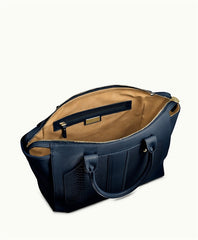 Navy Gates Satchel