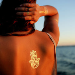 Arielle Gold Transfer Tattoos