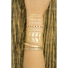 Lian Gold Transfer Tattoos