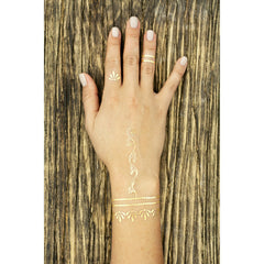 Arielle Gold Transfer Tattoos