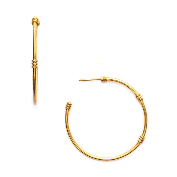 Imperial Hoops by Julie Vos 