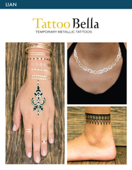 Lian Gold Transfer Tattoos