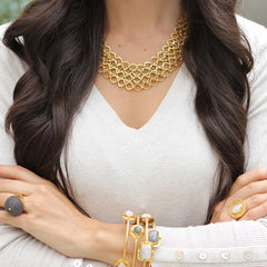 Mosaic Necklace by Julie Vos 