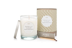 Water Lily Clouds Kobo candle