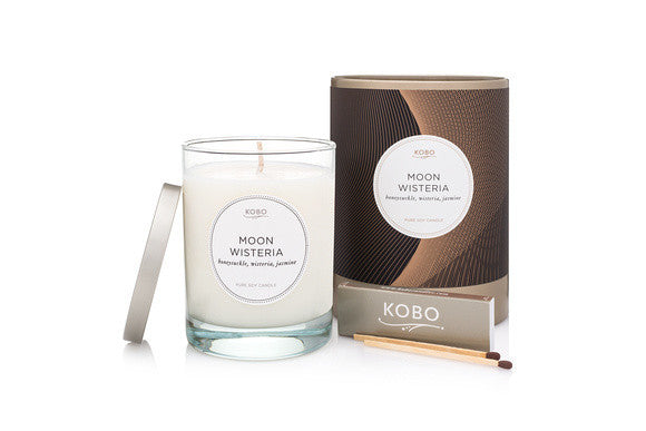 Moon Wisteria Kobo candle