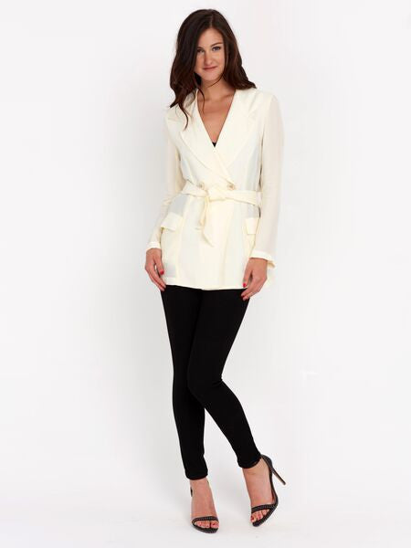 Belted Blazer