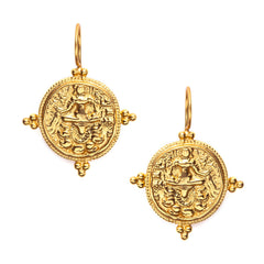 Quatro Coin Earring by Julie Vos 