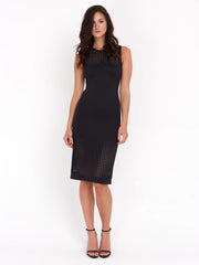 Laser Cut Neoprene Dress by Clover Canyon