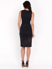 Laser Cut Neoprene Dress by Clover Canyon