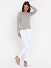 Pearl Shoulder Sweater