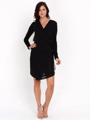 Stream Wrap Jacket Dress