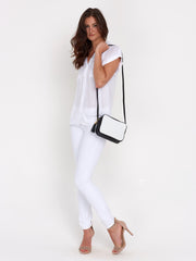 Black / Ivory Madison Cross-Body