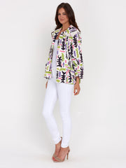 1950s Towelling Fab Print day jacket