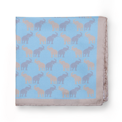 Elephant Silk Hankie