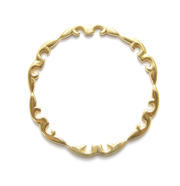 Versailles Scalloped Bangle by Julie Vos 