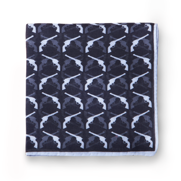 Gun Modal Hankie