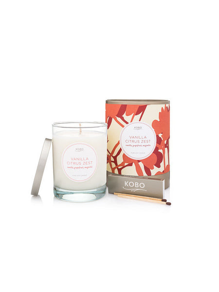 Vanilla Citrus Zest Kobo candle