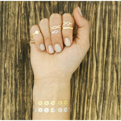 Lian Gold Transfer Tattoos