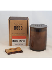 Modena Leather Kobo candle