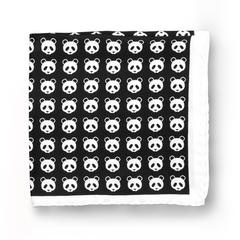 Panda Silk Hankie