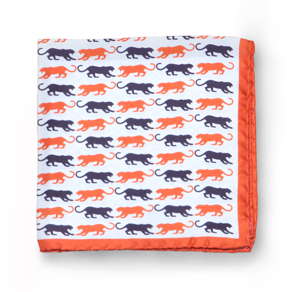 Tiger Silk Hankie
