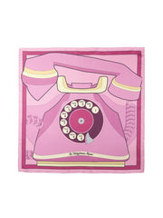 Le Telephone Rose Scarf by Yazbukey